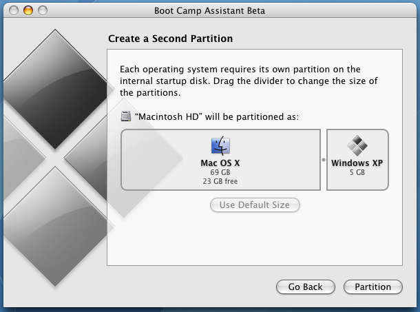 mac el capitan graphics settings for bootcamp